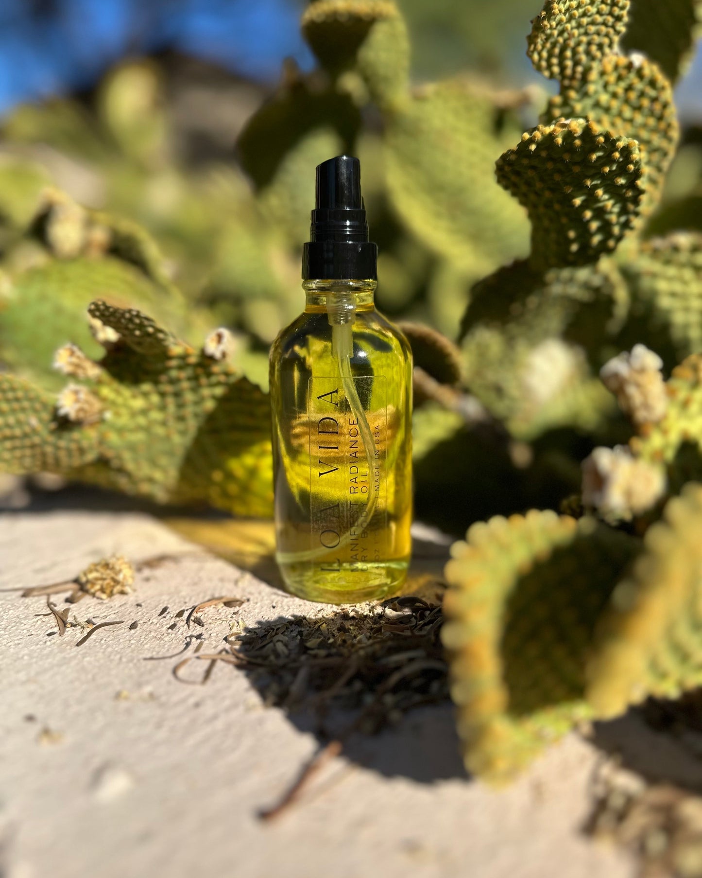 Manifest Radiance Hydrating Dry Body Oil | Fast-Absorbing Glow Mist 4oz